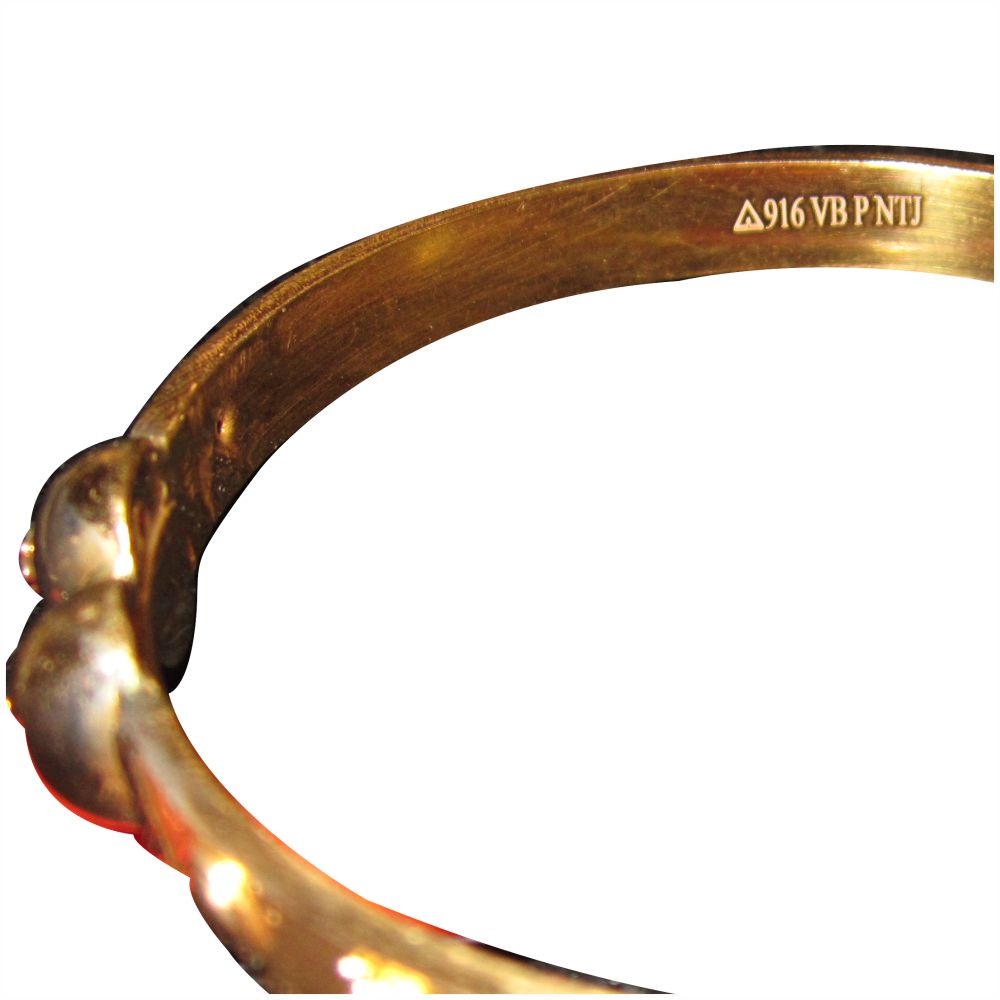 laser marking machine sample bangle