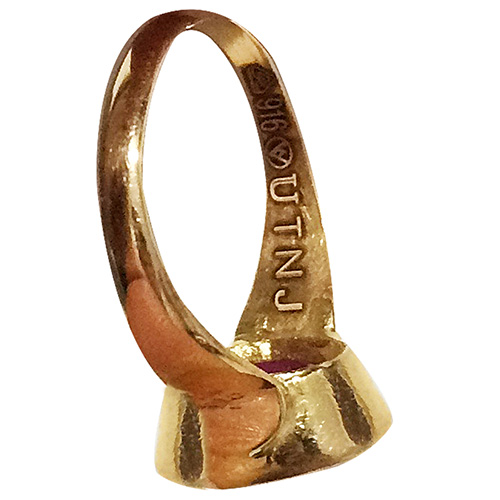 Gold Ring hallmarking