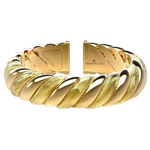 Gold Bangle hallmarking  