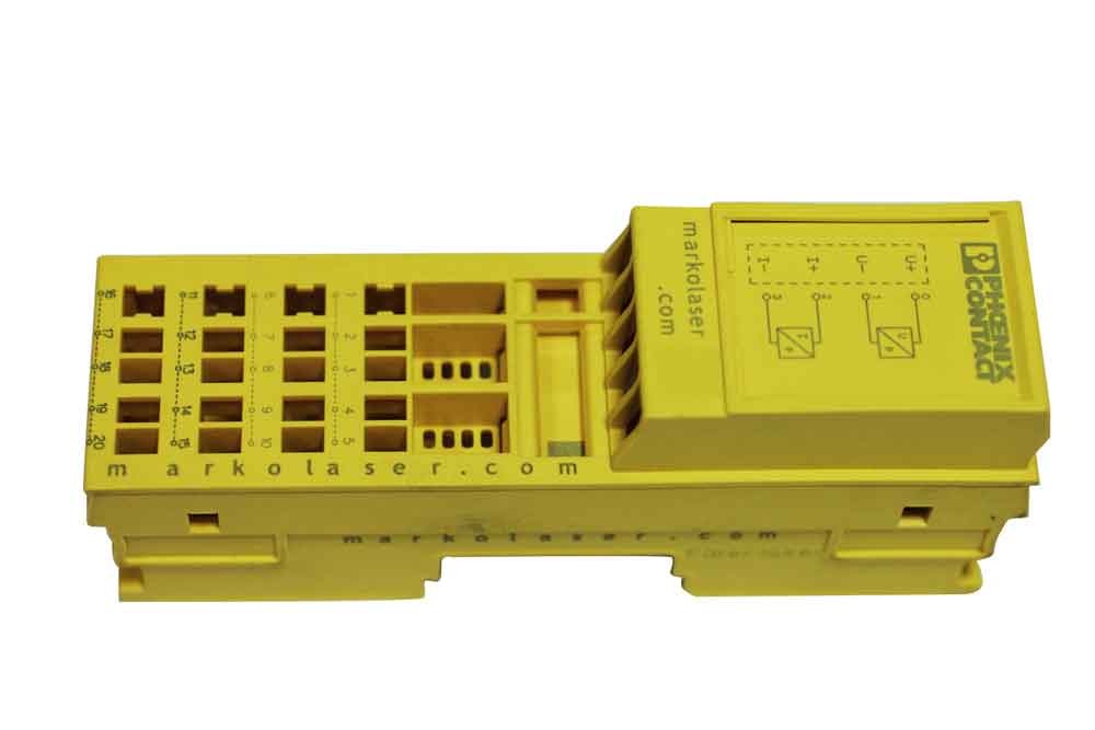 Laser marking on Electrical  Board