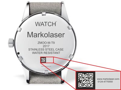 Laser marking machine for swiss watch industries