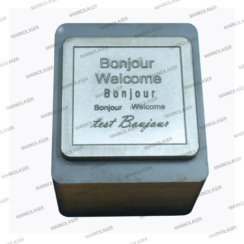 Engraving on hardened (HRC 60 – 62) cold working steel for punching
