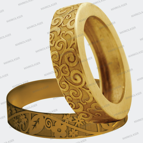 Circumferential Seamless Laser Engraving/ Marking on Ring