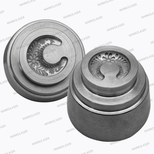 Deep Engraving of Hardened Metallic Alloys for Coin-Dies 