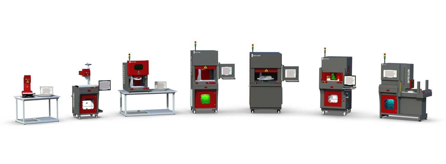 Laser marking machines family