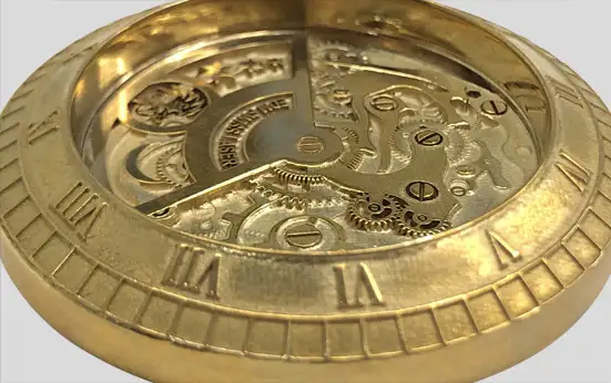 Deep Laser Engraving on Watch Components