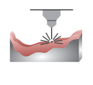 Laser 3D freeform texturing