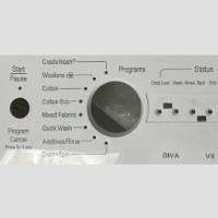 Laser marking on refrigerator panel