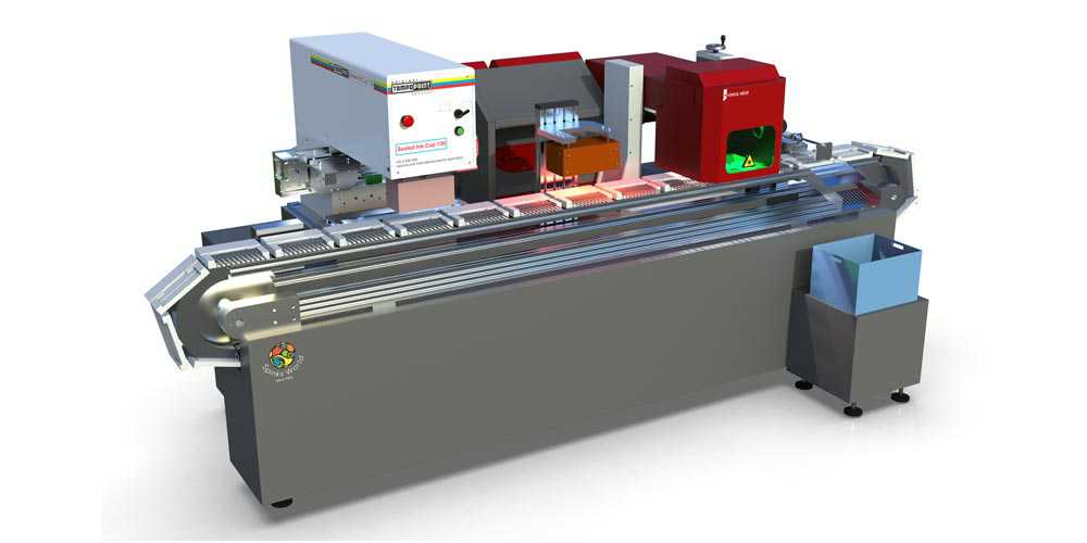 Fiber laser marking on cutting tools