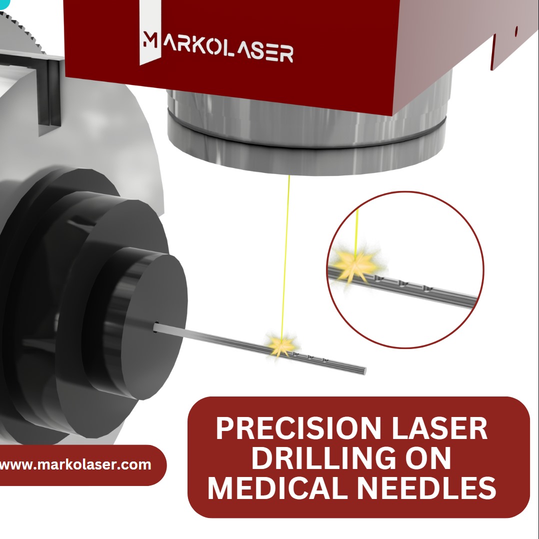 Precision Laser Drilling on Medical Needles