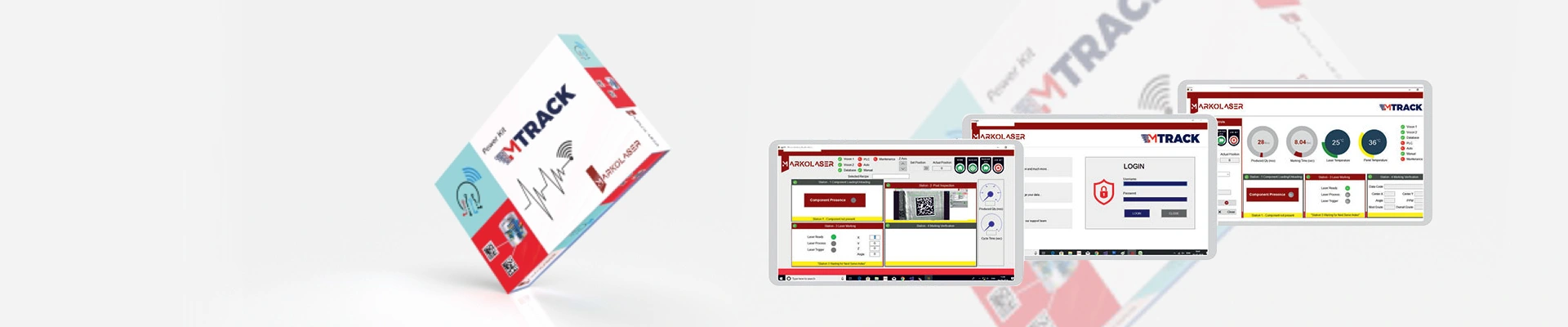 MTRACK traceability software dashboard