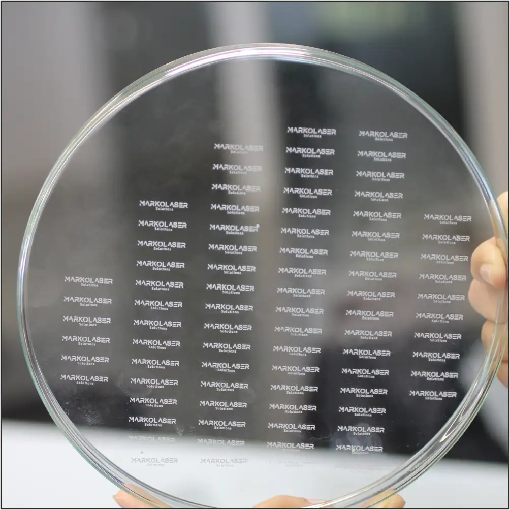 Laser Marking on Glass