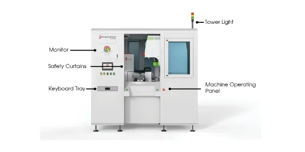 Plastic paint stripping machine
