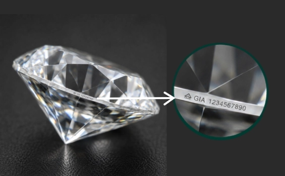 Diamond Certification Marking By Laser Marking By Markolaser