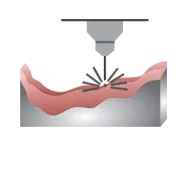 Laser 3D freeform texturing