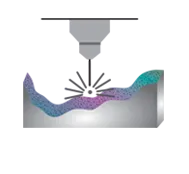 Laser annealing and colouring