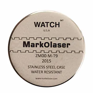 laser marking on SS plate 