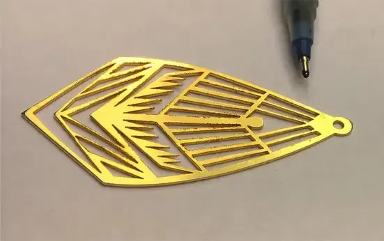 Laser Cutting on Brass Pendant Art |Leaf Pendant |Brass | laser cutting Pendant | laser engraving on brass plate | Brass laser cutting design | Laser cutting on metal| laser cutting on stainless steel |laser cutting brass | accurate cutting | Brass Laser Cutting Service | Brass Laser Cutting Service in Gurugram |Popular Brass Laser Cutting Services in Gurgaon | brass laser cutting service near delhi | brass laser cutting service near gurugram haryana | brass laser cutting service near me | brass laser cutting service cost | Markolaser 