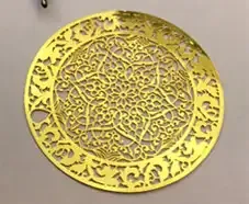 Laser cutting on gold filigree | Markolaser  | filigree cutting laser cutting on metal copper silver gold | Laser engraving and marking on gold ring