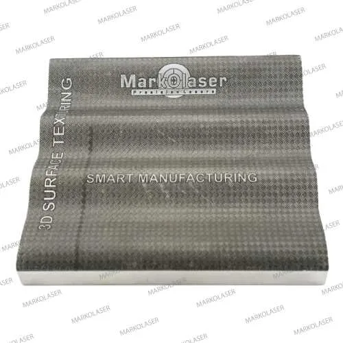 Markolaser | Laser texturing on freeform surface |laser texturing on Stainless steel | Laser marking and cutting on Metals |laser texturing process | laser texturing | laser surface texturing |surface texturing process | 2/3-axis Laser texturing | Laser texturing of titanium | Laser texturing injection molding | Laser texturing of steel surface