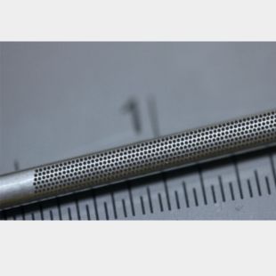 Laser Micro Drilling On Sheet Medical Tube