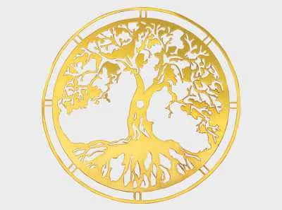 laser coin art laser engraving of flower on 2D coin