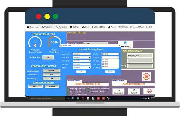laser traceability solution for an automation